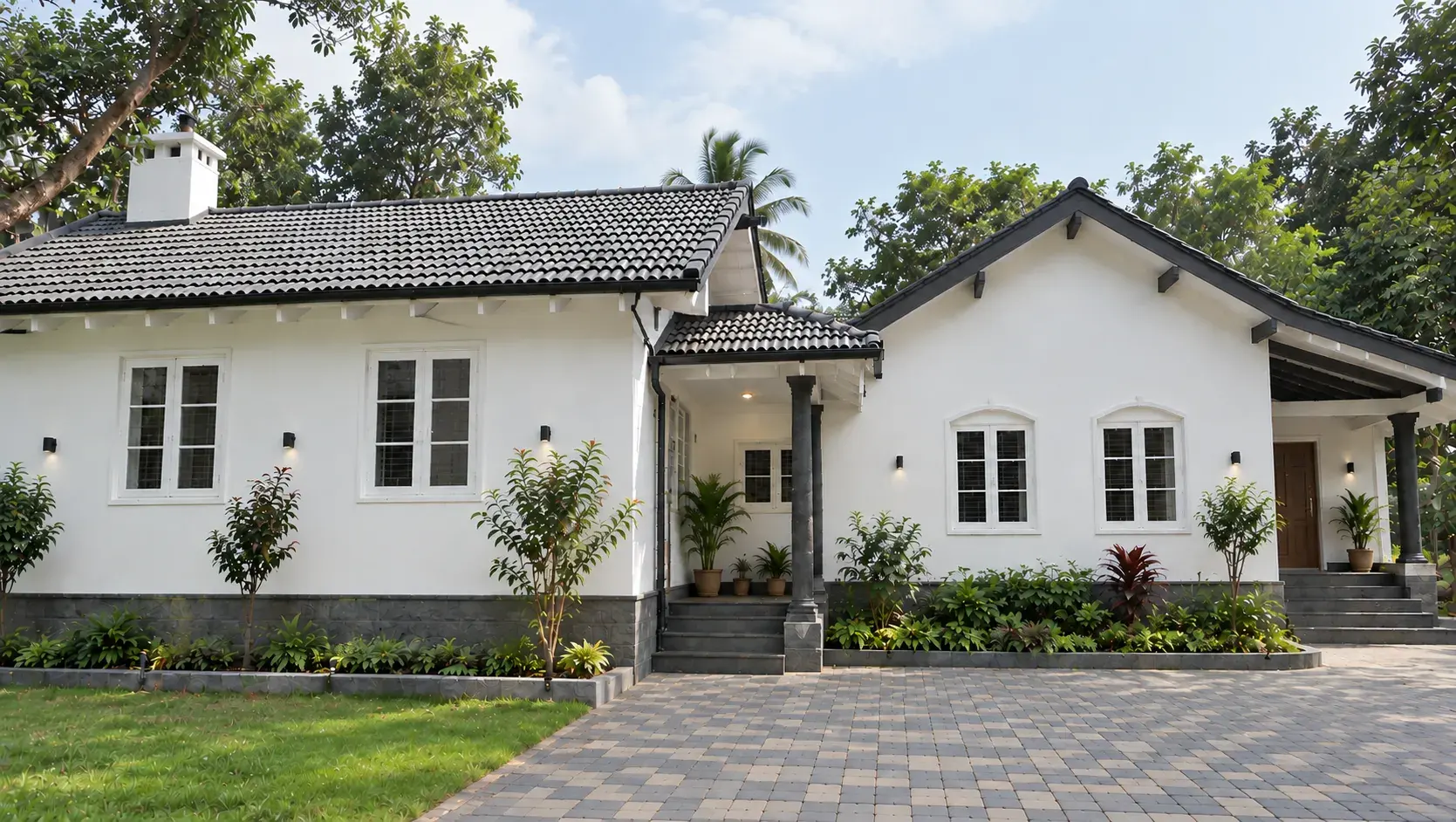 Director's Building Renovation, Manjushree Plantation, building renovation by Prasanth Associates