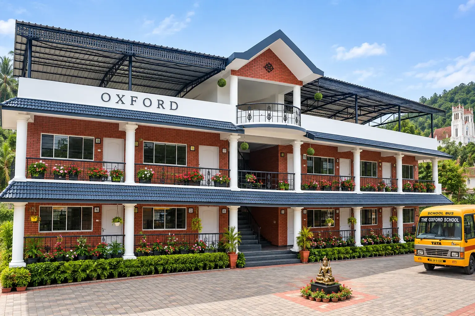 The Oxford Continental School, educational institution by Prasanth Associates