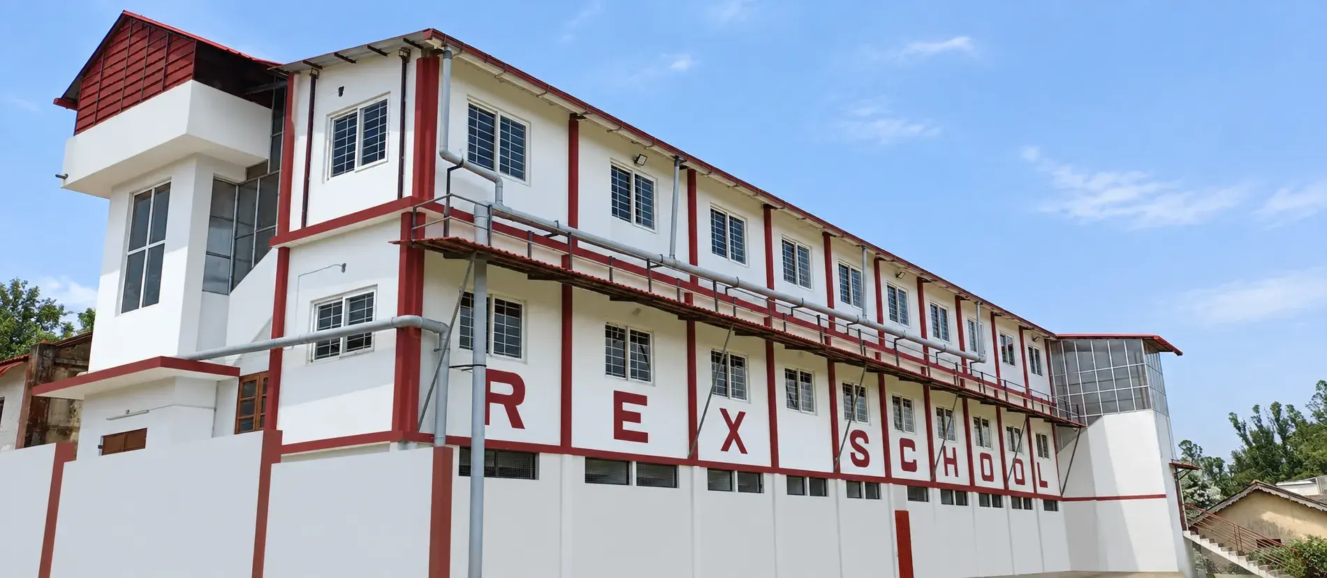 Christus Rex Higher Secondary School, educational building by Prasanth Associates