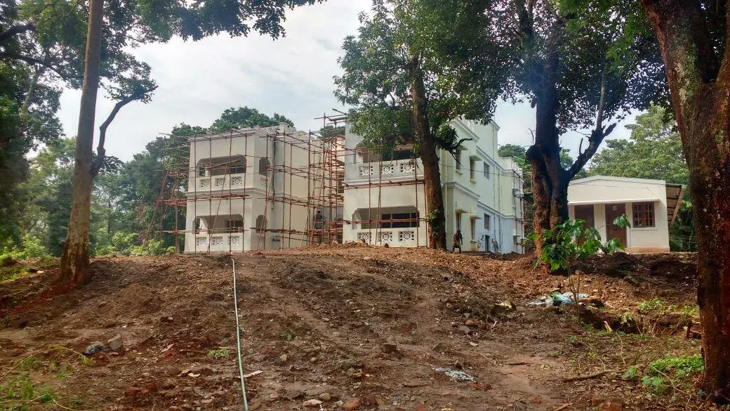 Pricol Limited Tea Bungalow, tea bungalow by Prasanth Associates during construction
